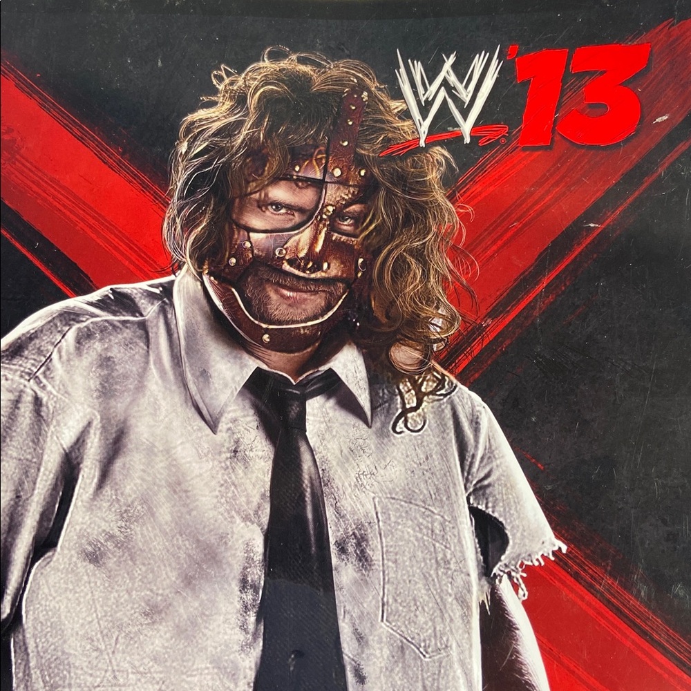 🏷️ WWE 13 Mankind Mick Foley Art Illustration Print